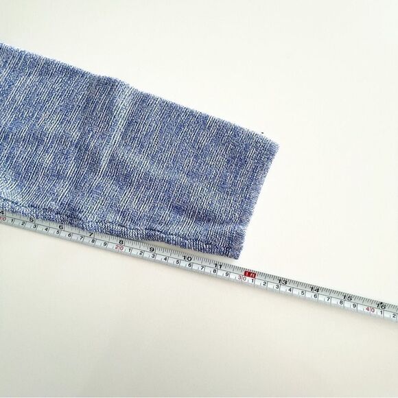 Talbots Petite Knit Sweater Blue White Variegated Button Details Women's S - Picture 8 of 10